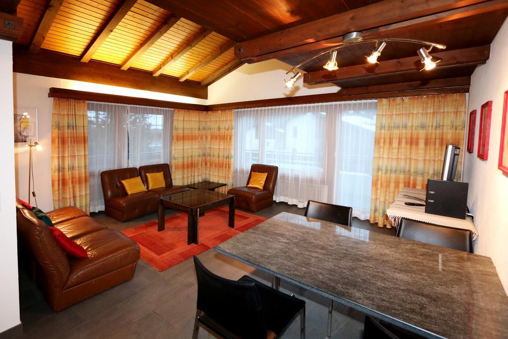 Sarazena Leilighet Saas-Fee Rom bilde